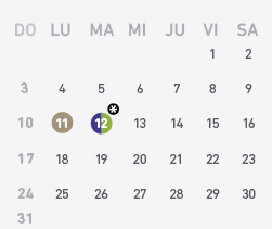 Calendario de vencimientos